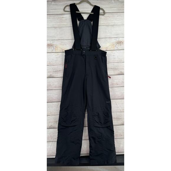 Markers Nylon Suspender Ski Snow Pants Mens Large Black Removable Suspenders - Picture 1 of 13